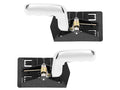 Fits GMC SIERRA 1500 2002-06 Interior Door Handles Drive + Passenger Side Chrome