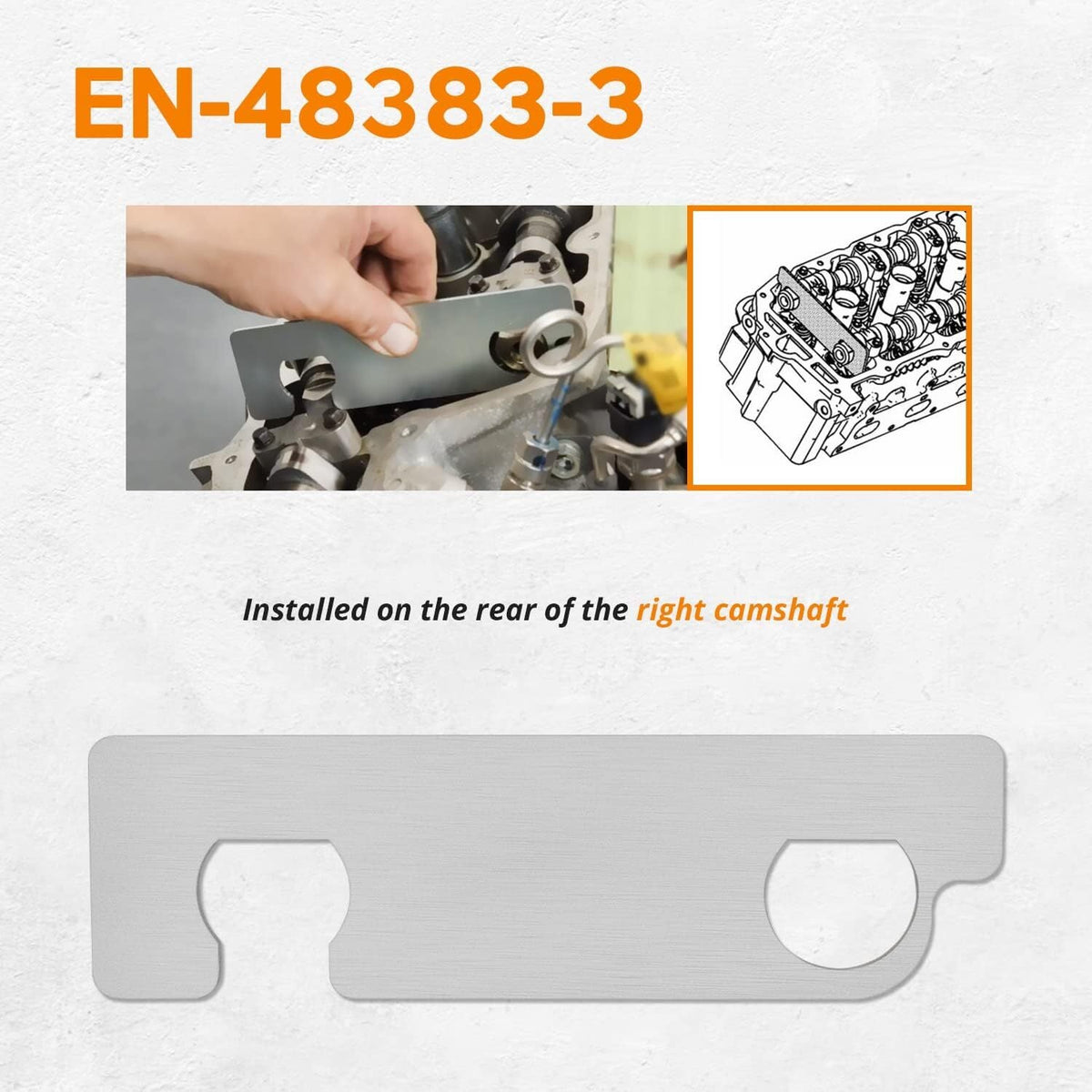 Camshaft Holding Tool Kit EN-48383 & EN-46105 for 2.8L 3.0L 3.6L V6 Engines