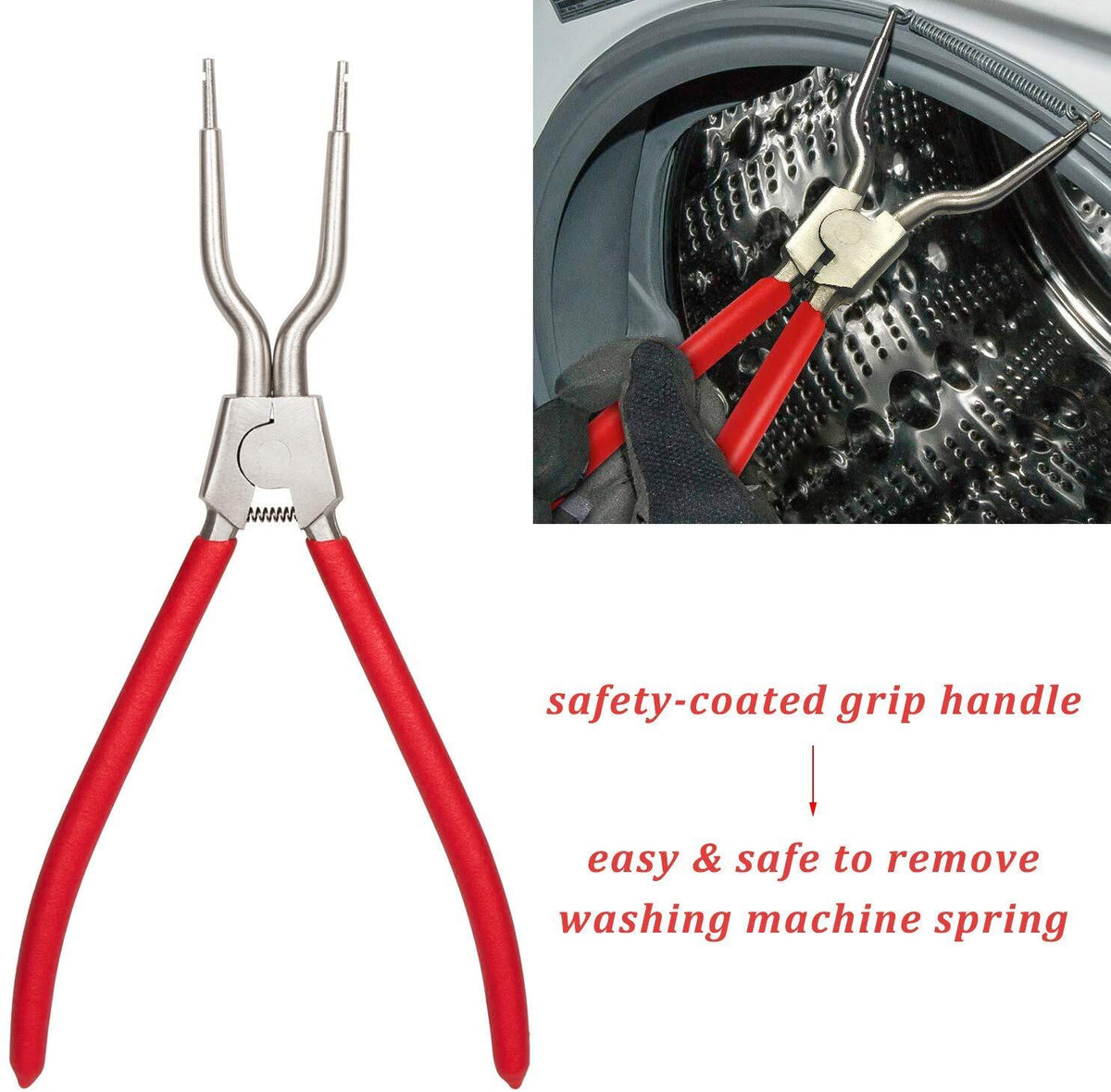 For LG Samsung Washing Machine Tub Spring Removal Expansion Tool Clamp Pliers
