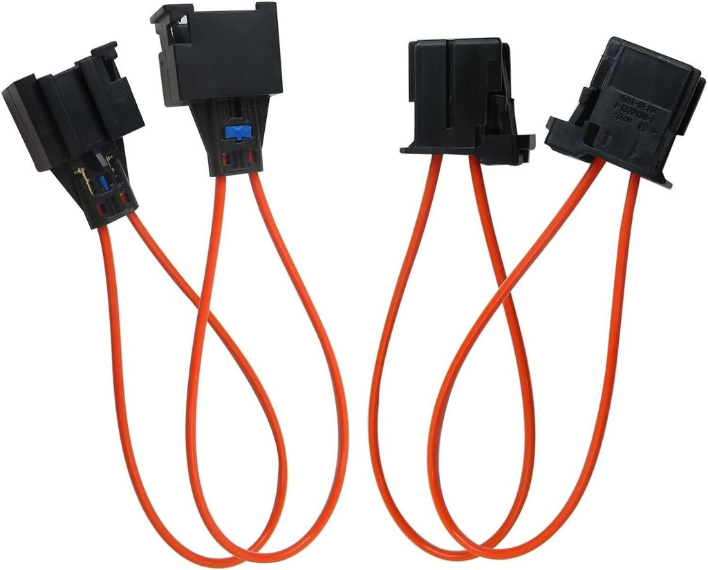 2 pairs MOST fiber optic loop bypass MALE & FEMALE kit adapter for MERCEDES BMW
