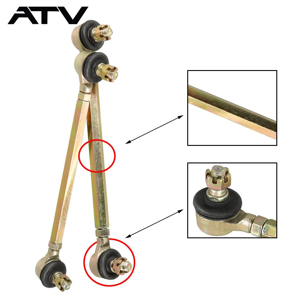 2 Steering Tie Rod End Ball Joint 17mm 110cc 125cc 150CC Quad Go Kart Taotao