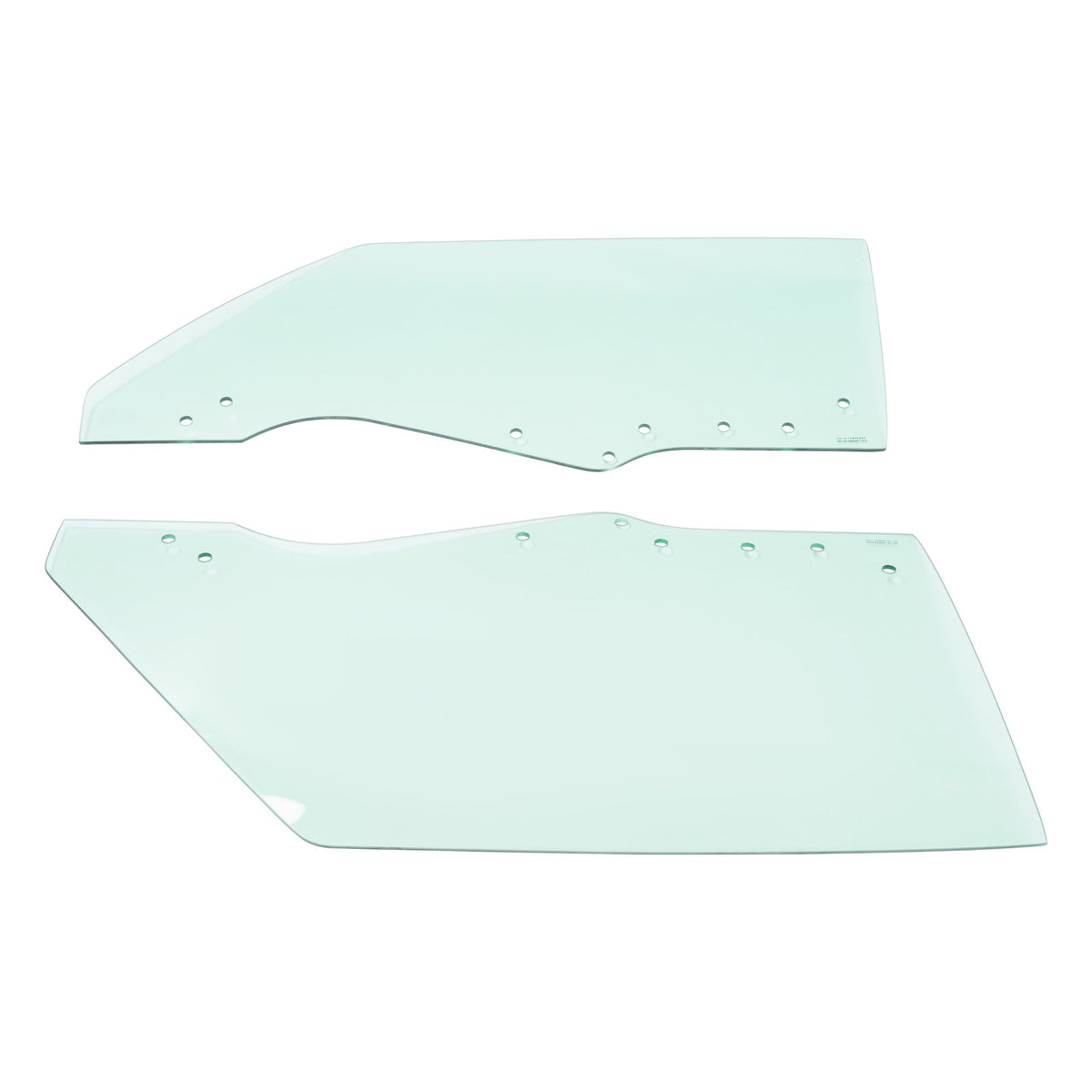 Fits Chevy Chevelle Malibu 2Door 1970-1972 Quarter Side Door Window Glass 4Pcs
