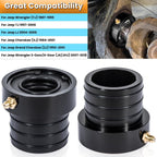 Black Front Inner Outer Axle Tube Seal Kit MG21103 for Jeep Wrangler YJ JK TJ