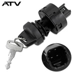 ATV Key Ignition Switch 5UG-H2510-00-00 For 2004-2007 Yamaha Rhino 660 YXR660