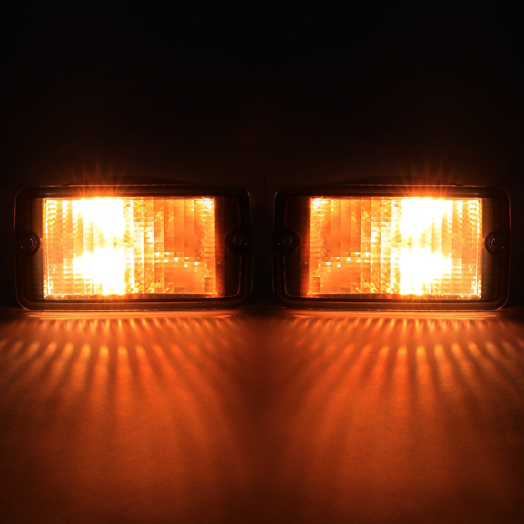 For Jeep Wrangler TJ 1997-2006 Smoke Bumper Signal Fender Side Marker Lights