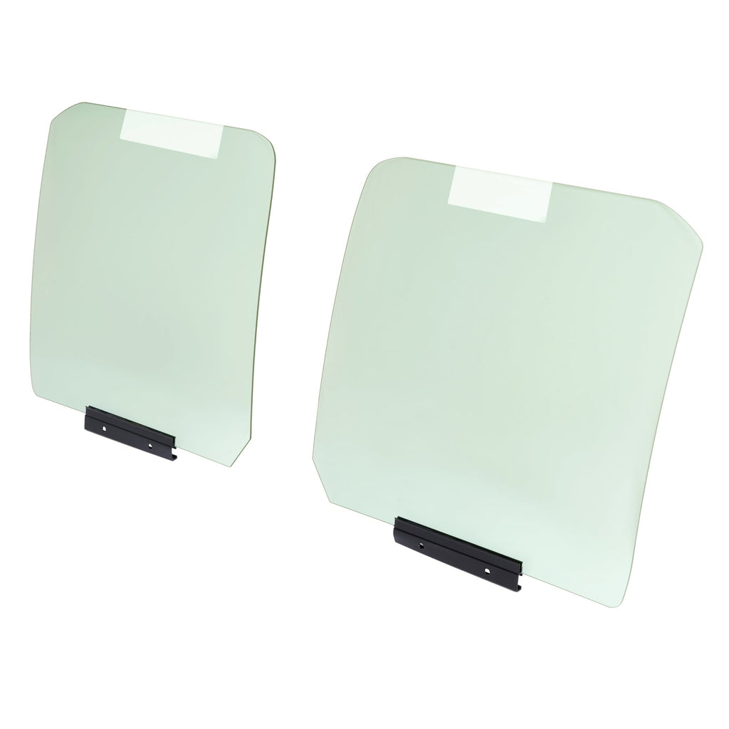 For Ford F-150/Bronco 1987-1997 Door Window Glass Front Left+Right Replacement