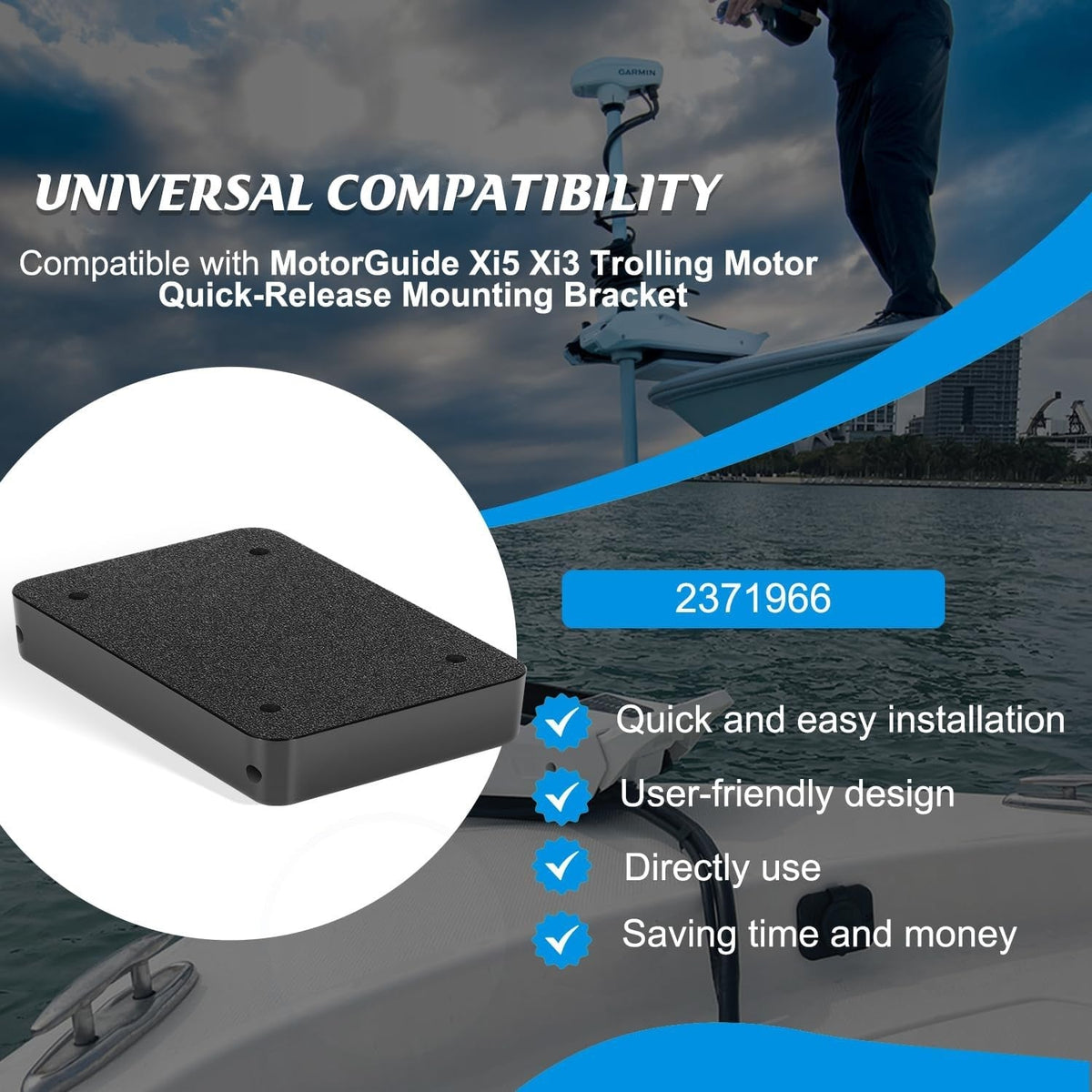 2371966 Inner Plate - Freshwater System for MotorGuide Xi5 Xi3 Trolling Motor