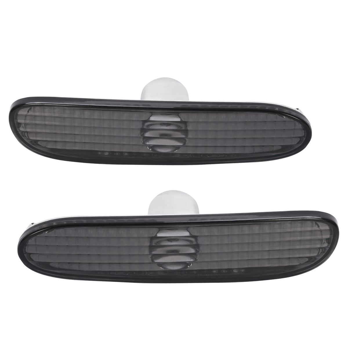 Pair Front Smoke Bumper Side Marker Lights Lamp For Dodge Neon 2000-2005 LH & RH