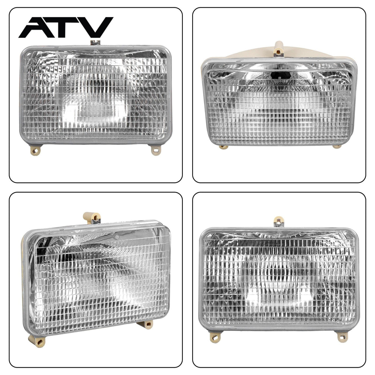 AM117670 Headlamp Rectangular Light Assembly For John Deere Gator 4X2 & 6X4