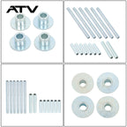 Front&Rear A-Arm Bushing Kit For Polaris RZR 800 RZR S 4 800 2008-2014