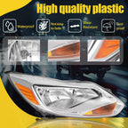 Chrome Headlight Headlamp Replacement Passenger Side For Ford Focus 2012 13 14