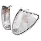 Pair For Toyota Land Cruiser 1998-2004 Front Corner Lights Lamps Clear W/bulbs