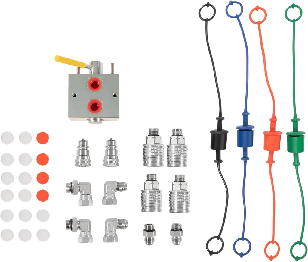 Manual Hydraulic Multiplier, SCV Splitter/Diverter Valver/ Couplers & Ag Fitting