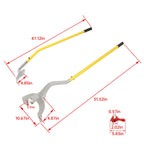 Tire changer Tire Mount Demount Tool Tubeless Truck 17.5"to 24.5" Powder Coated