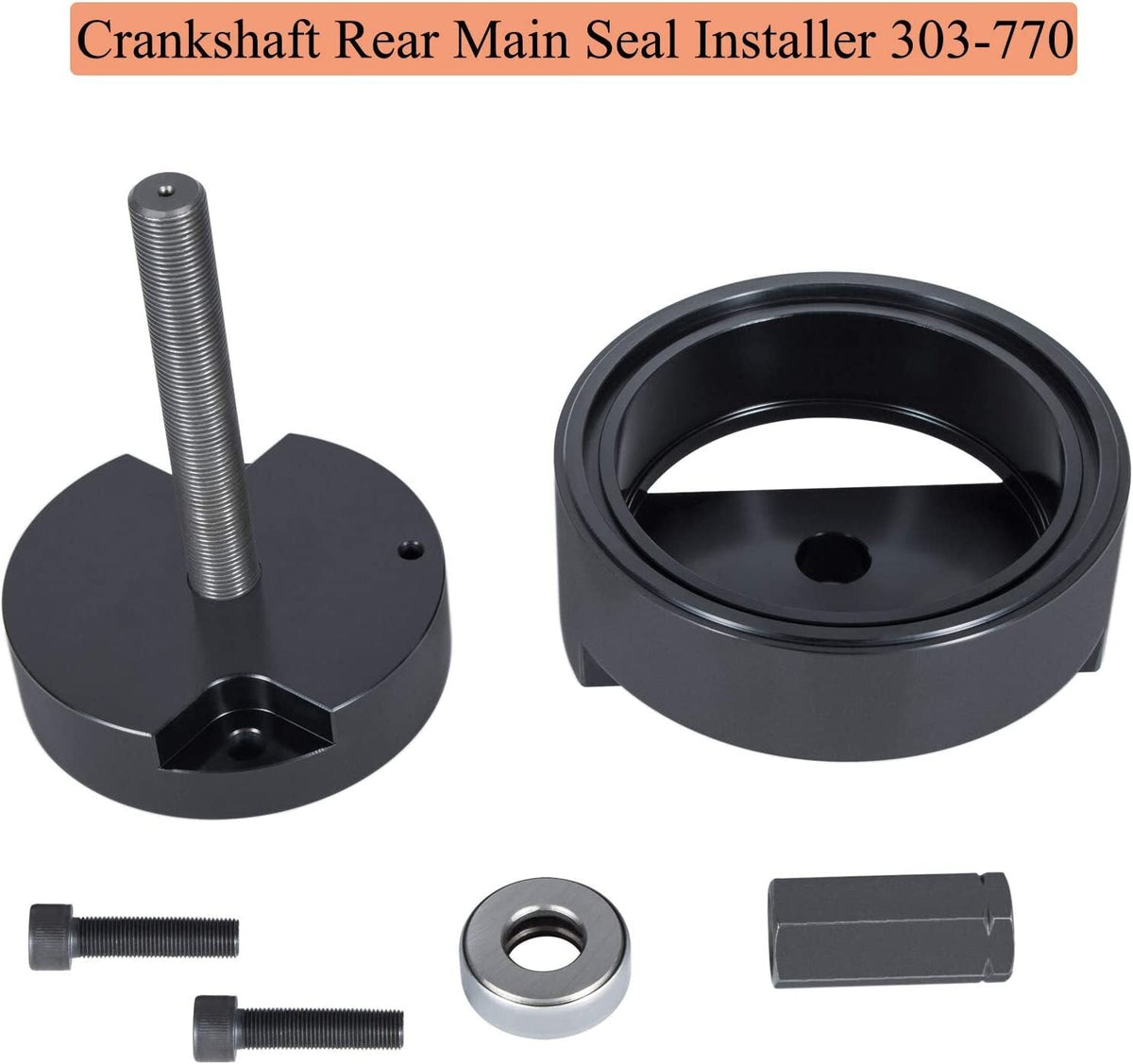Crankshaft Front & Rear Seal Installer Tool for Ford 4.5L,6.0L,6.4L Powerstroke