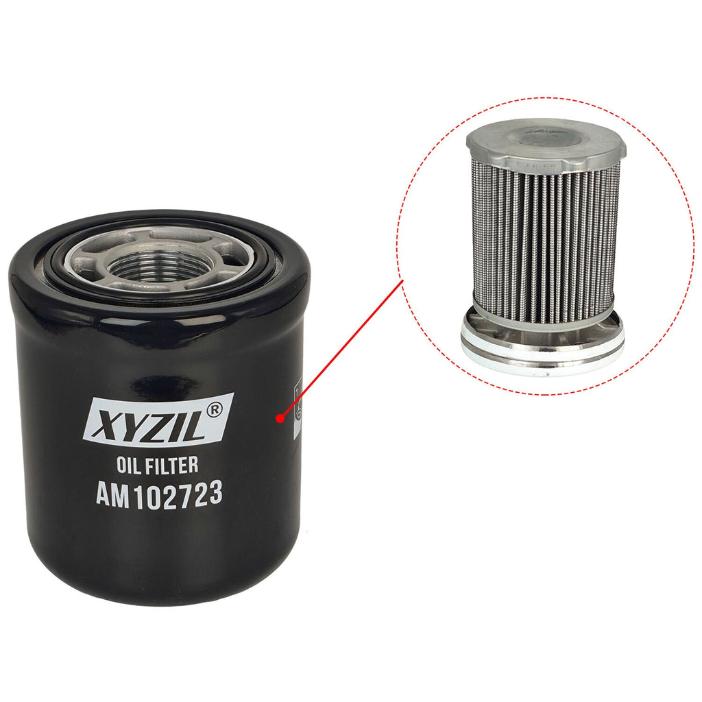 Fiberglass Oil Filter AM102723 for John Deere 4200 4300 4400 4500 4510 4600