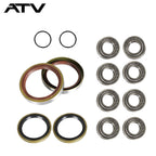 For Polaris 400L Big Boss 6X6 Front wheel bearings & seals kit 1995 1996 1997