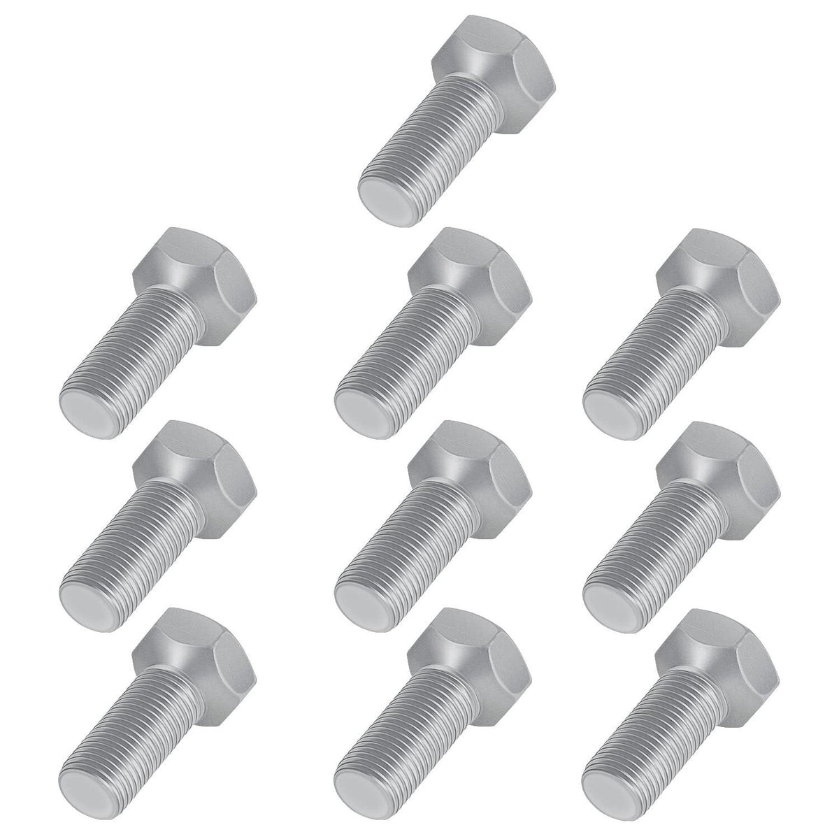 Fits JD16 Front Wheel Hub Lug Bolts 9/16-18 x 1-1/8" for John Deere Tractors