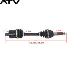 Rear Left/Right CV Axles Drive Shaft For Polaris Sportsman 450 570 / Hawkeye 325