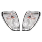 Pair For Toyota Land Cruiser 1998-2004 Front Corner Lights Lamps Clear W/bulbs