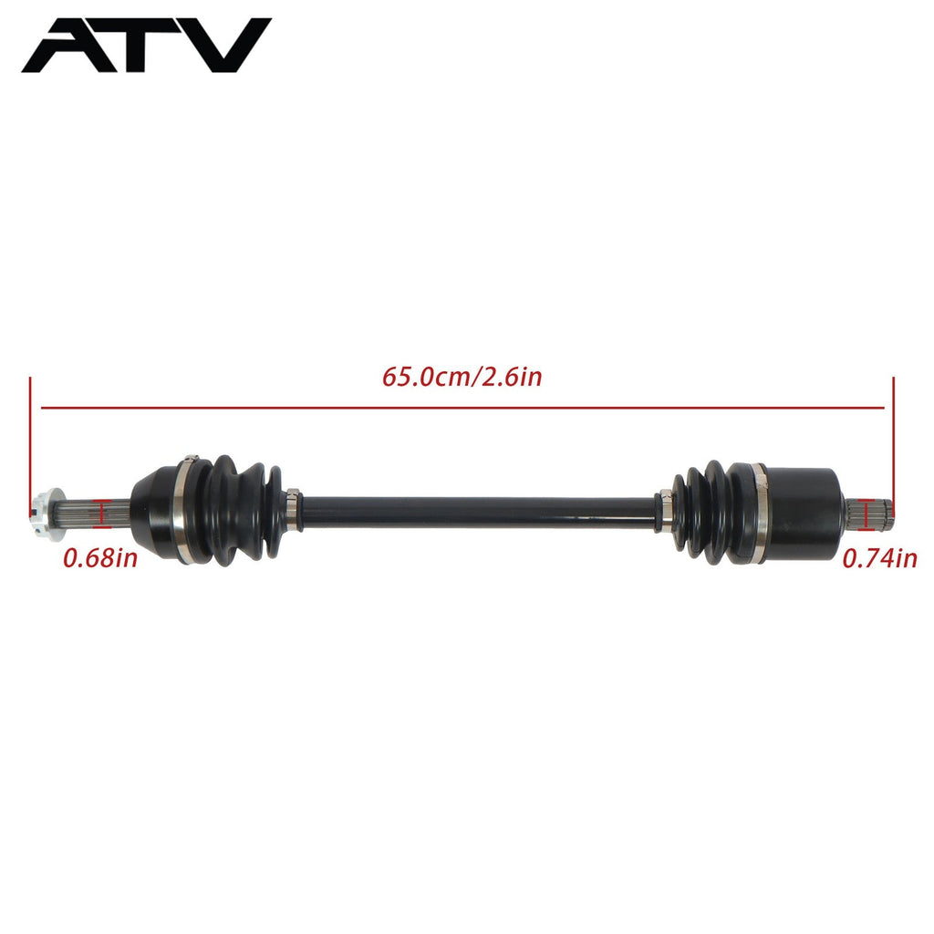 2PCS Front Left Right CV Axles Drive Shaft For Polaris Ranger 500 570 2017-2022