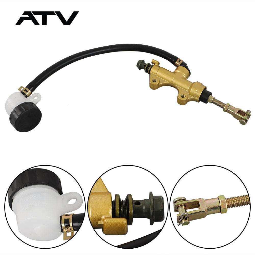 For Yamaha Blaster 200 YFS200 Rear Brake Master Cylinder Caliper & Hose Assy US