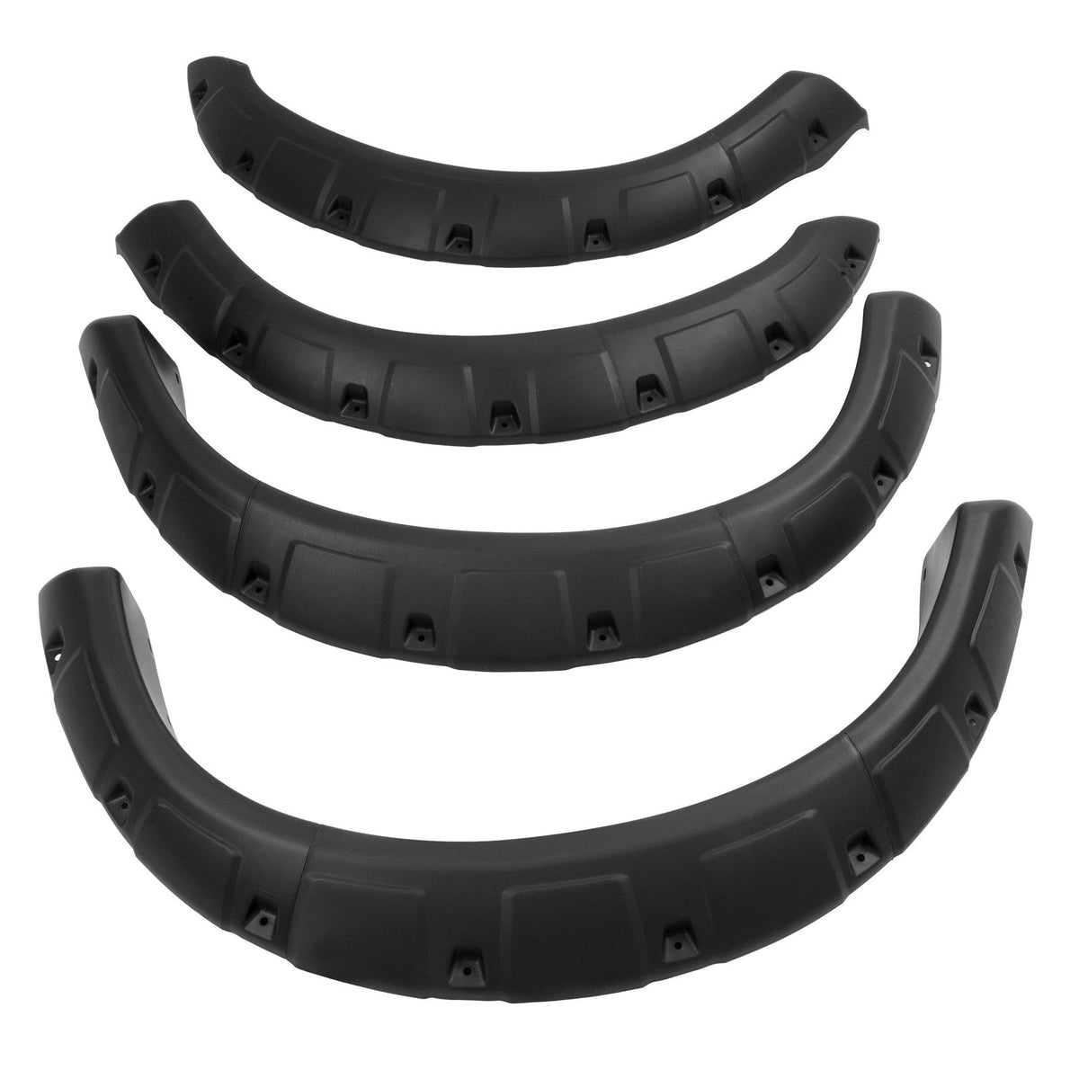 [4PCS] Black Pocket Fender Flares For 1992-1996 Ford F-150 F-250 F-350 Bronco