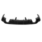 Rear Bumper Diffuser Dual Exhaust For Dodge Durango 2011-2025 Glossy Black