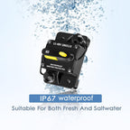 MKR-27 1865115 Circuit Breaker Waterproof 60AMP For Minn Kota Trolling Motor