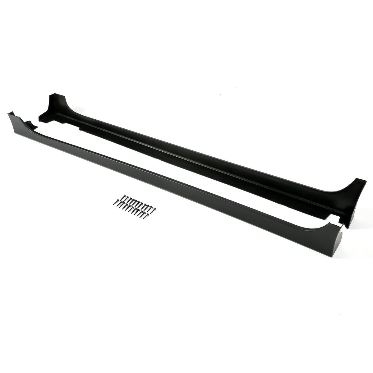 Left & Right Side Skirt Rocker Panel Splitter Extensions For Nissan Altima 13-15