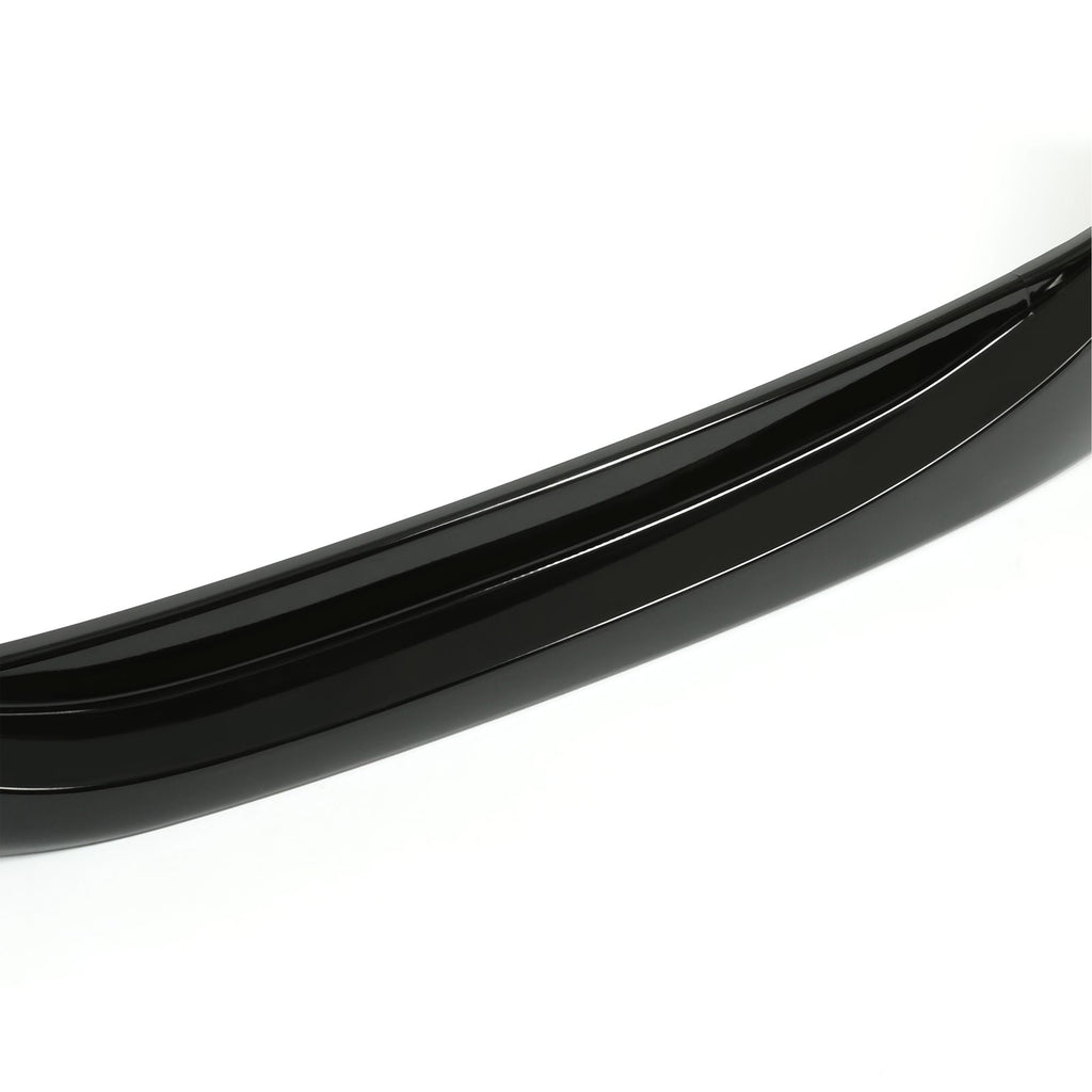 Glossy Black Front Bumper Lip Spoiler Splitter w/Hardware For Tesla S 2012-2016