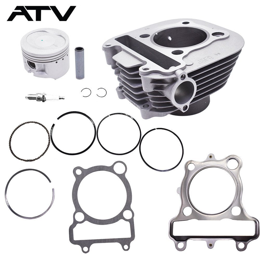 Cylinder Piston Gasket Kit for Yamaha Tri-Moto 225 YTM225 1983 1984 1985 1986