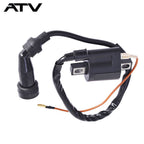 Generic Black Ignition Coil Fit For Yamaha MOTO-4 MOTO 4 YFM225 1986 1987 1988