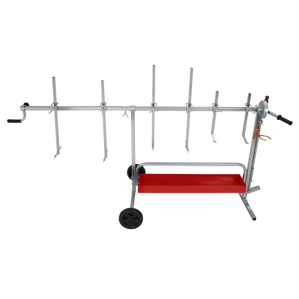 Paint Rack Rotating Parts Work Stand Painting Repair For AutoBody Door Bumper