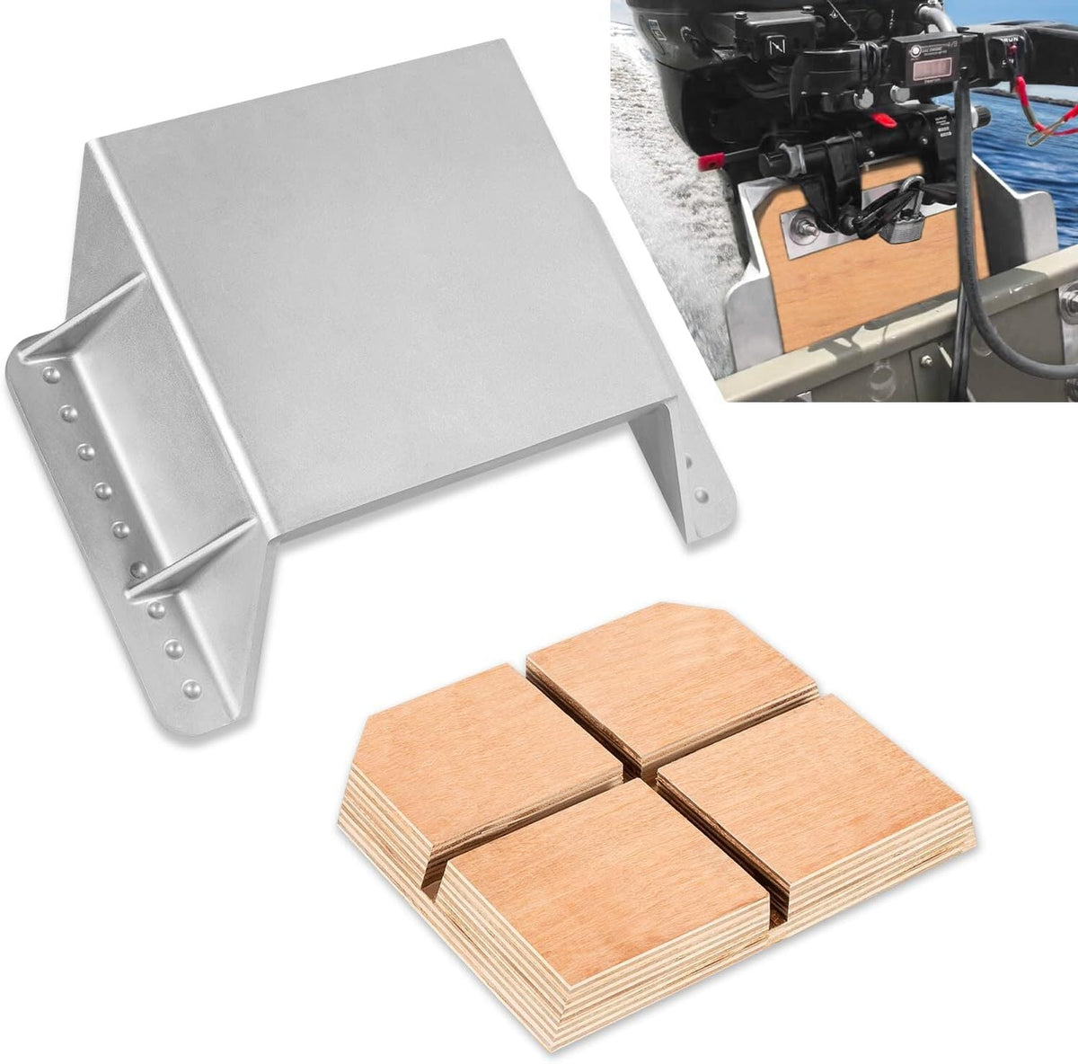 TH Marine MJ-1-DP Mini Jacker Outboard Jack Plate for Boat Motor Outboard Motor