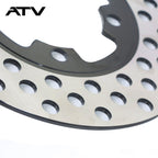 Front Brake Calipers & Brake Rotors For Yamaha Grizzly 350 400 450 YFM 2007-2014