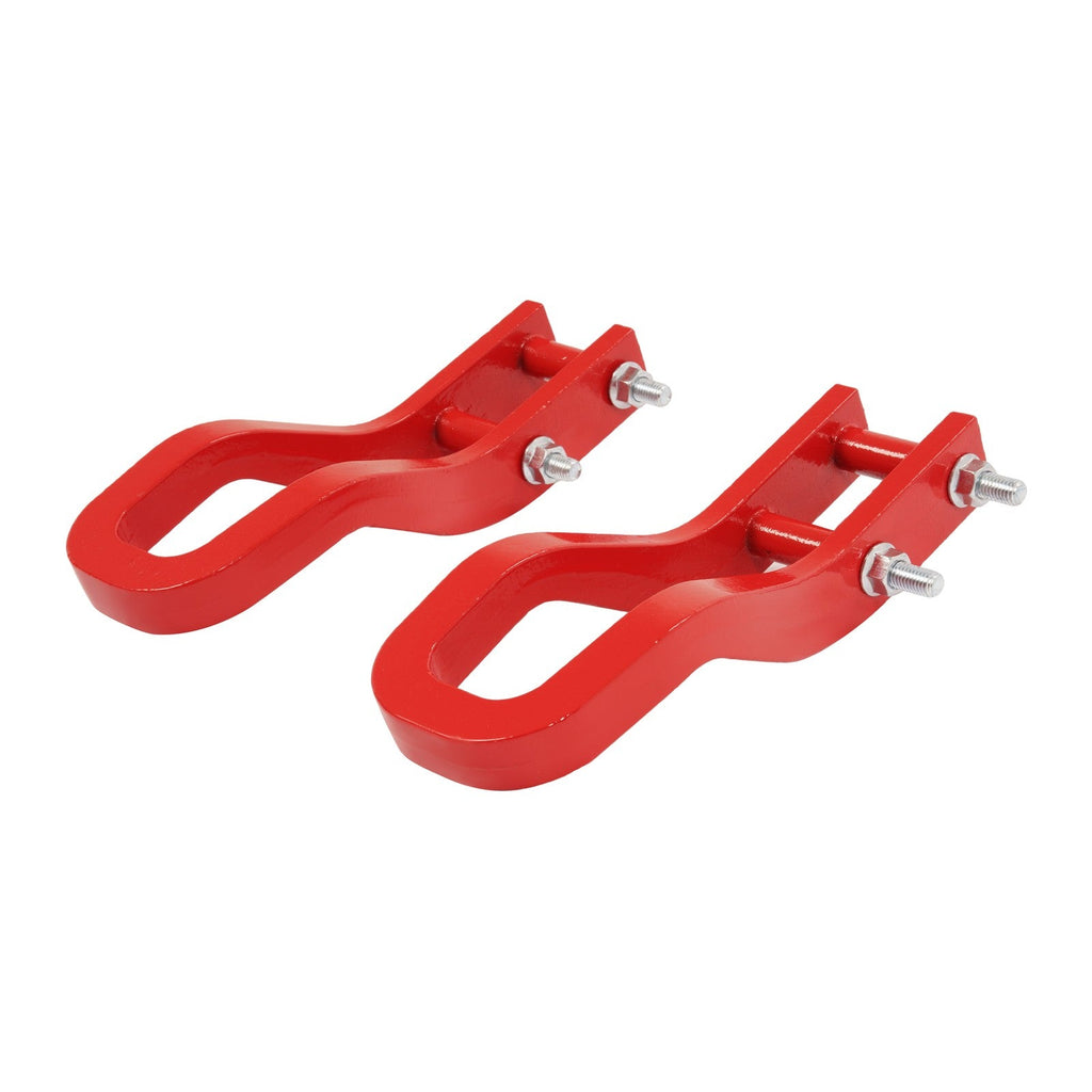 Pair Red Tow Hooks Kit #84513877 For Chevrolet Silverado 2500 HD 3500 HD 20-2026