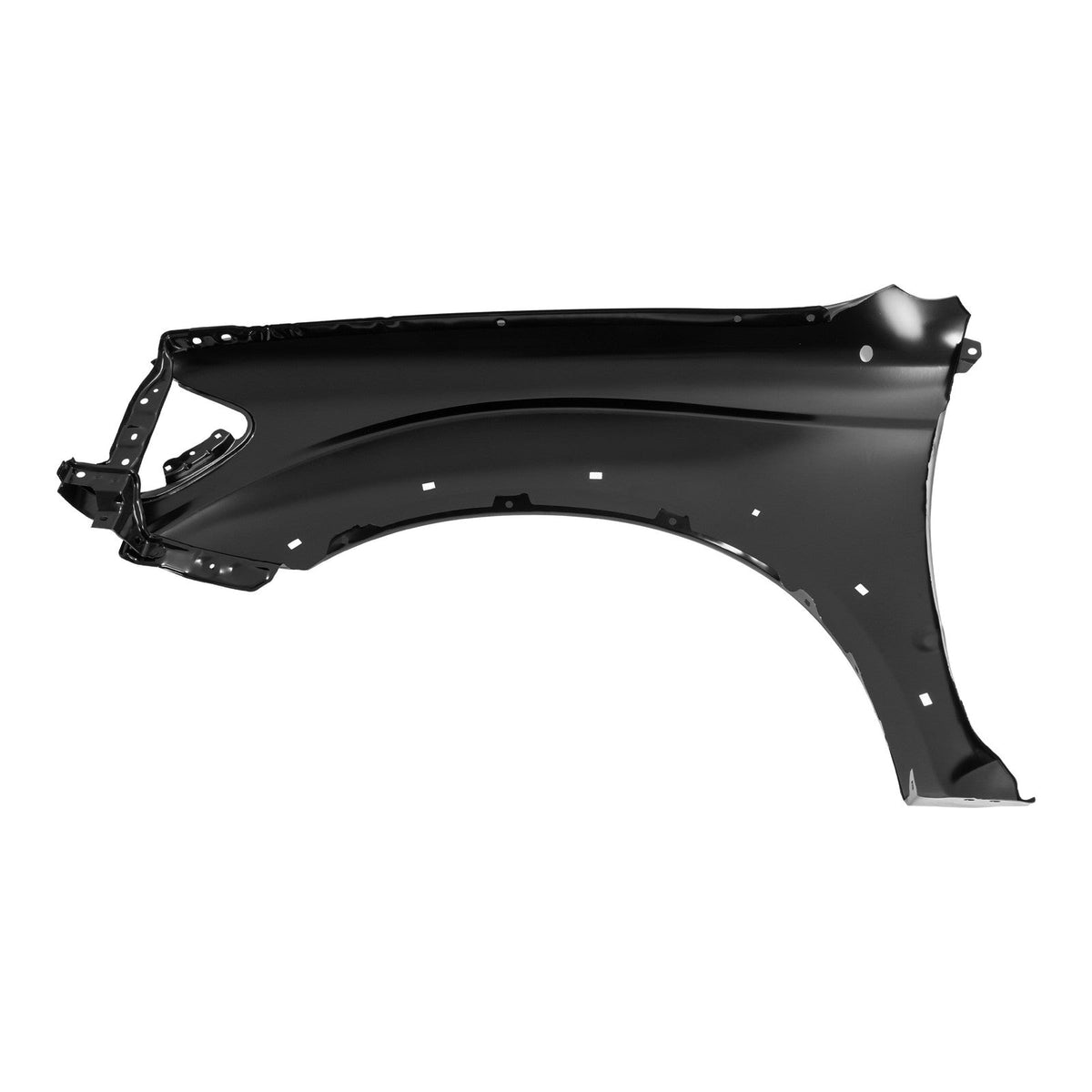 Front Fender For 2001-2004 Toyota Tacoma Passenger Side Black Steel TO1241188