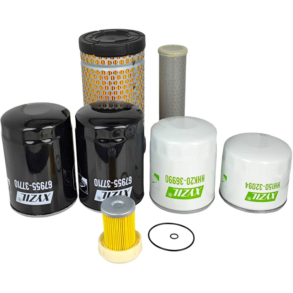 Filter Maintenance Kit for Kubota B2301 B2320 B2410 B26 B22601 B2630 B2650