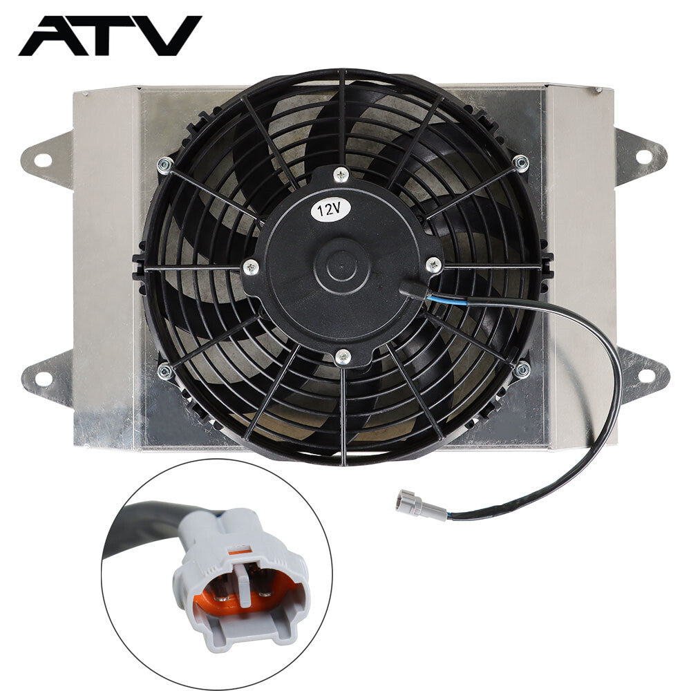 Radiator Cooling Fan Assembly FOR YAMAHA VIKING 2014-2020 1XD-E2405-00-00