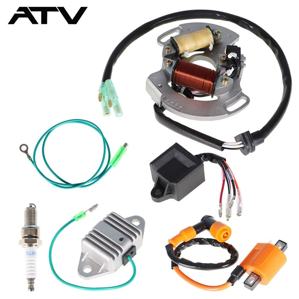 For Yamaha Blaster YFS200 1997-2001 Ignition Spark Plug CDI Regulator & Stator
