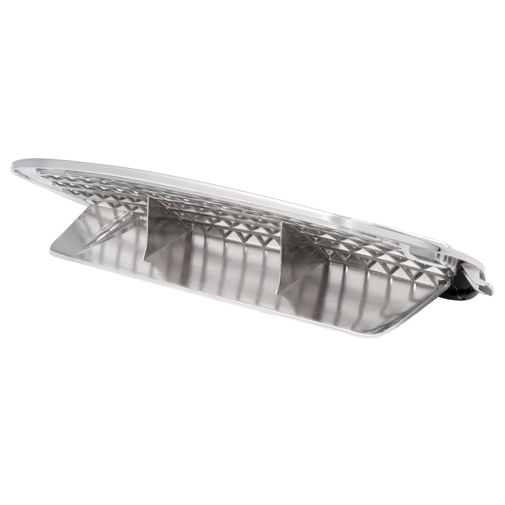 Chrome Hood Side Grille Air Intake Vent Cover ABS For Freightliner M2 2002-2018
