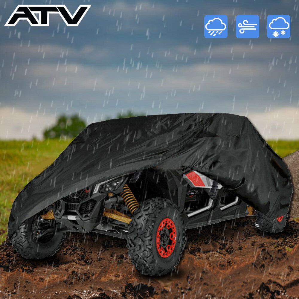 For Can-Am Maverick X3 Max R Turbo SxS Utility Vehicle Cover Storage Waterproof
