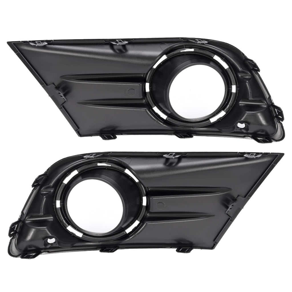 Pair Front Bumper Fog Light Lamp Cover Bezel Trim For Honda Pilot 2012-15 LH+RH