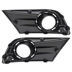 Pair Front Bumper Fog Light Lamp Cover Bezel Trim For Honda Pilot 2012-15 LH+RH