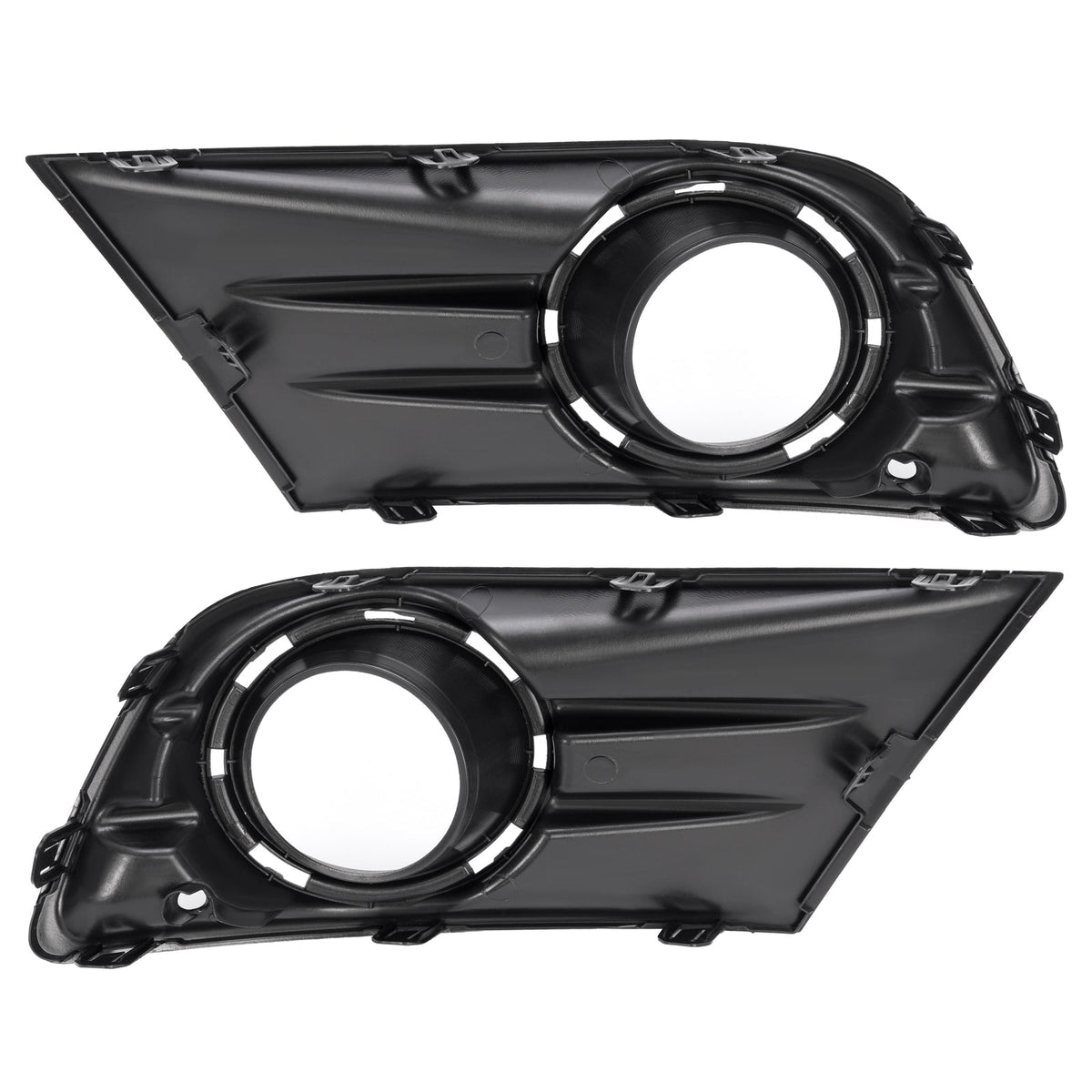 Pair Front Bumper Fog Light Lamp Cover Bezel Trim For Honda Pilot 2012-15 LH+RH