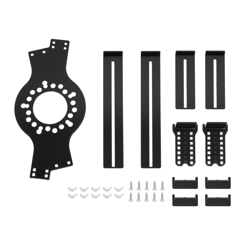 5-Lug Pattern 14"-22"Wheel Fitment Simulator Tool Tire Size For Measuring Mockup