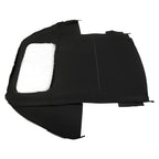 Convertible Top w/ Clear Window Black Vinyl For Porsche 911 993 1995-1998