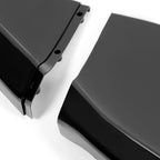 For Tesla Model X 2016-2020 Front Bumper Lip Body Kit Spoiler Splitter Black