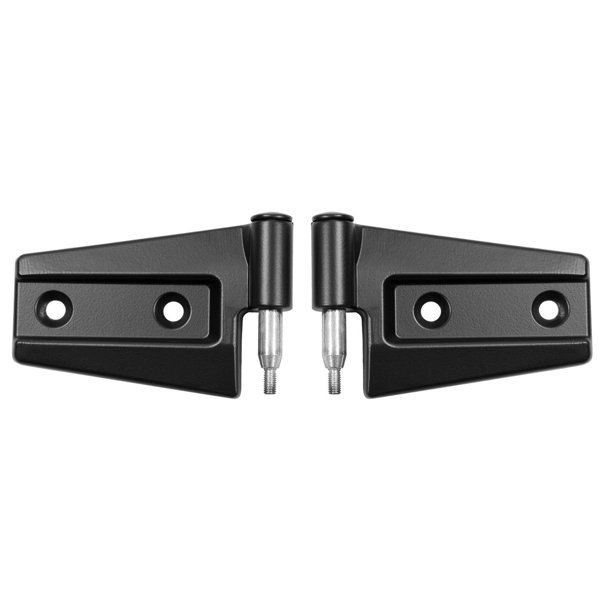 For 07-2018 Jeep Wrangler JK 16PCS Door Hinge Replacement Set Black Powder Coat